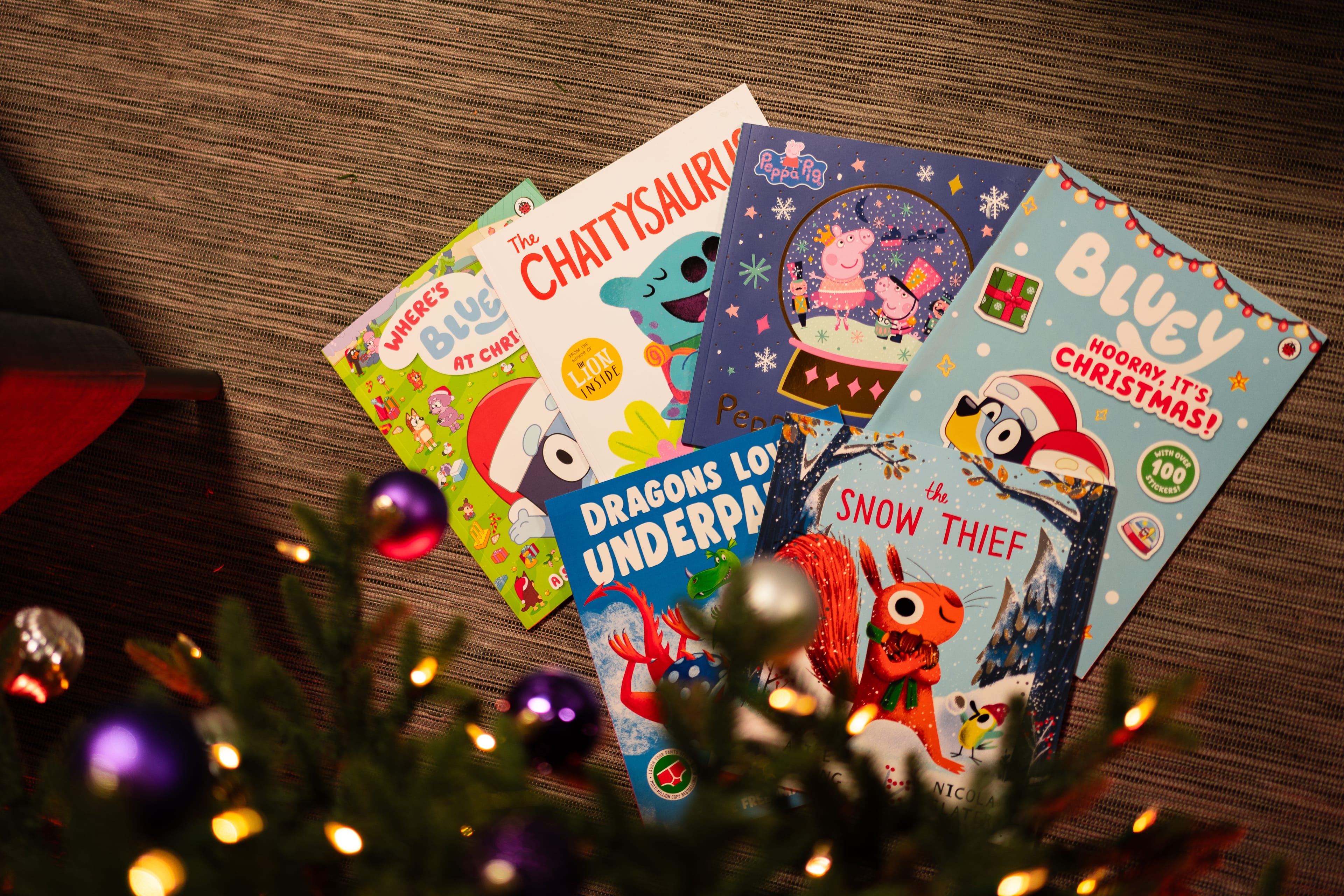 Selection of donated books